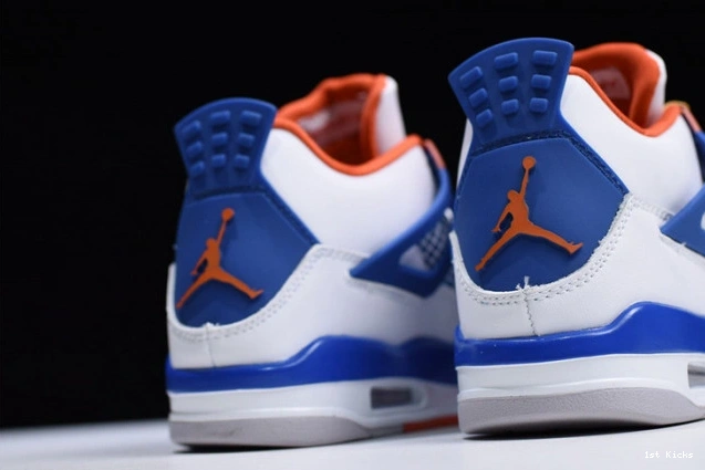 1st Kicks 4 308497- white blue bright crimson-royal air jordan HighQuality 1823 1108